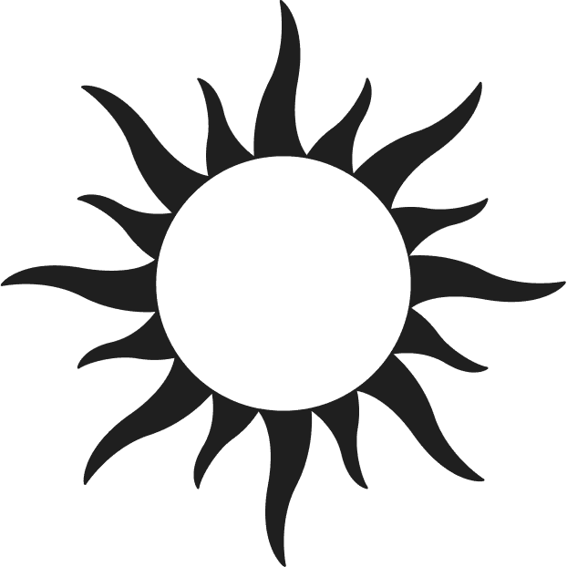 Sun (black)