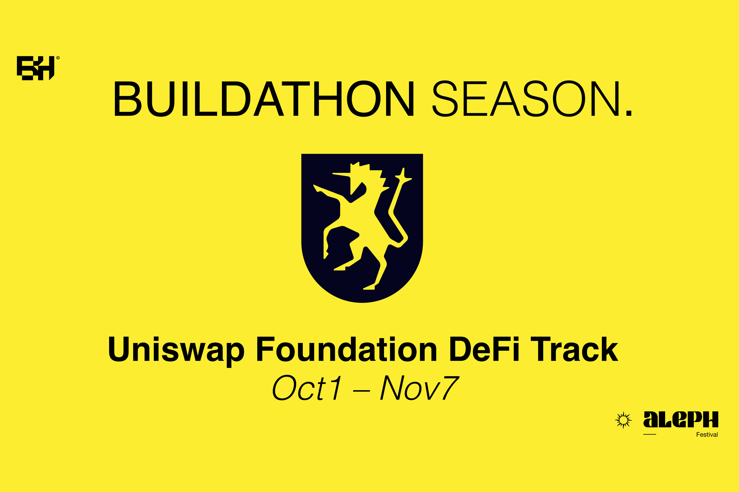 Uniswap Foundation DeFi Track: Buildathon Season