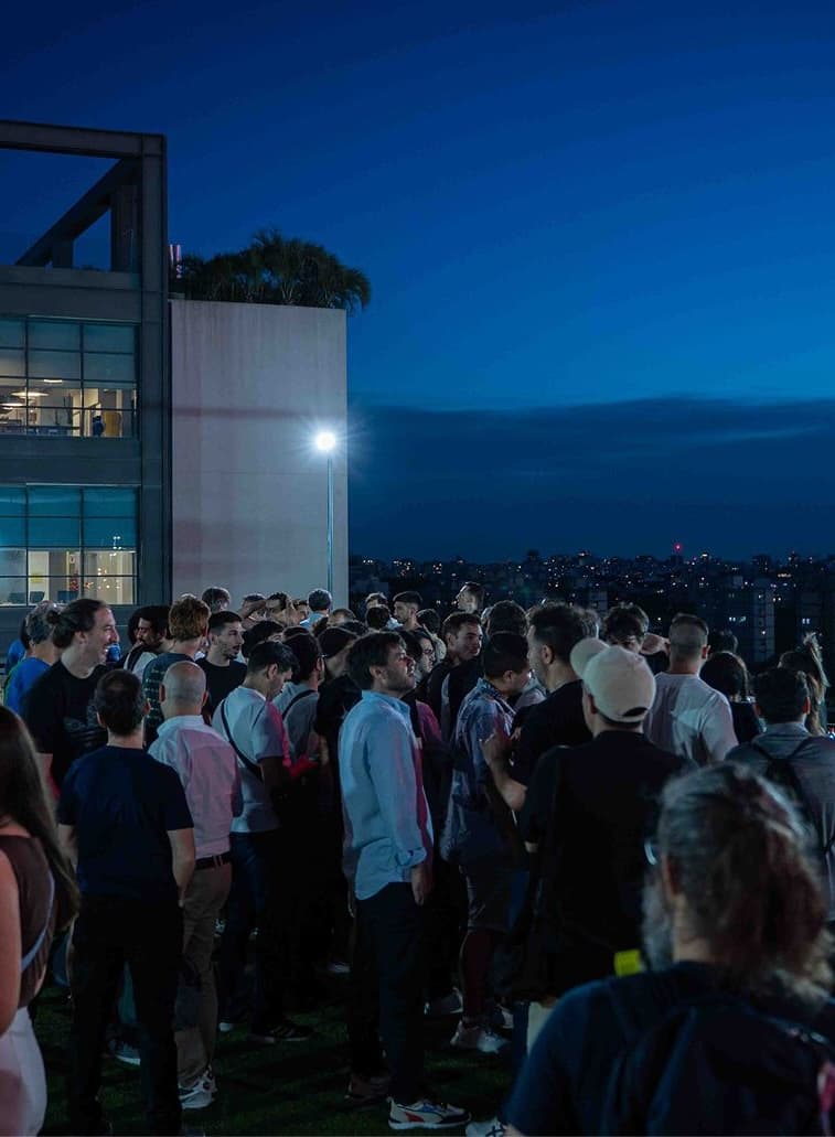 Aleph Hub — networking area