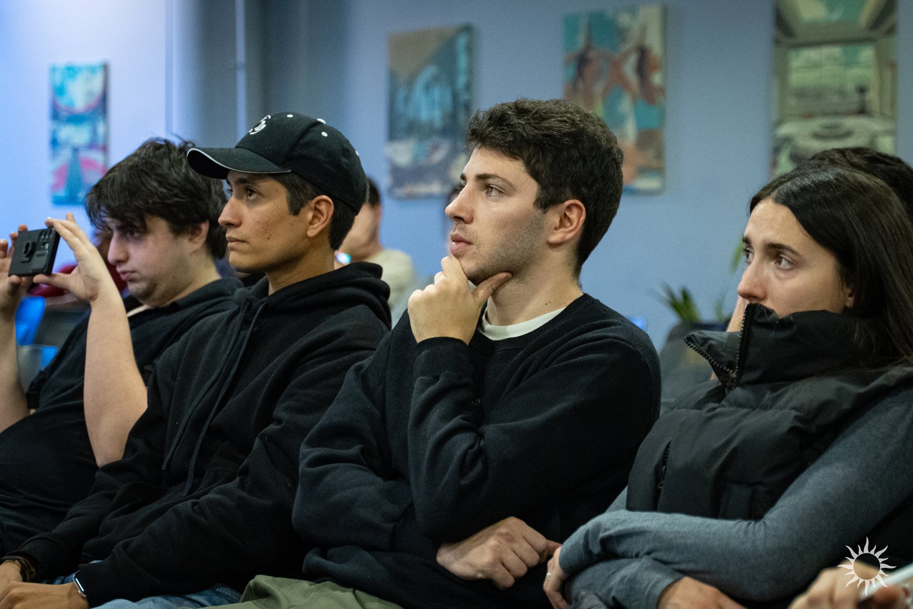 The audience during the afternoon talks