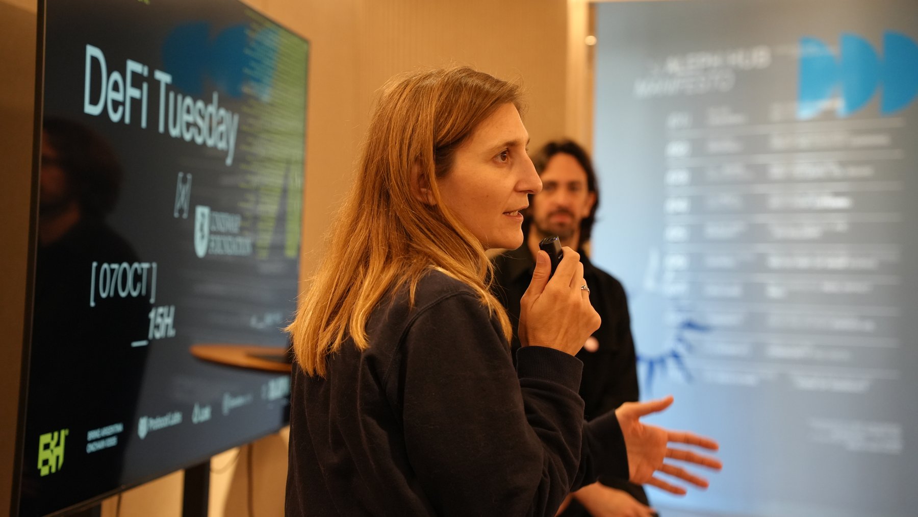 The DeFi Tuesdays alongside the Uniswap Foundation at the Aleph Hub